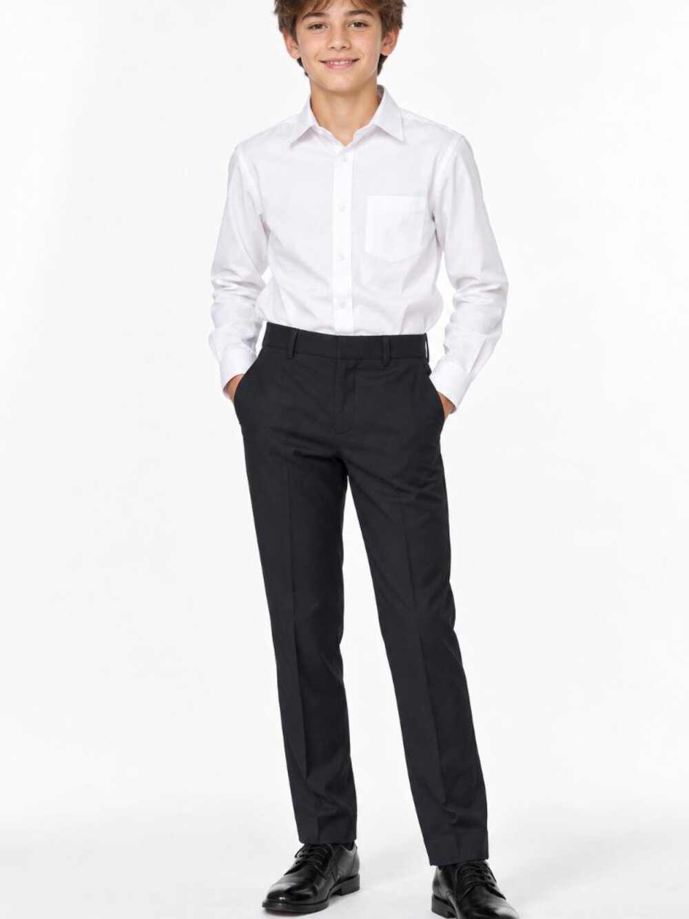 Calvin Klein Boys Size 14 Black Dress Pants